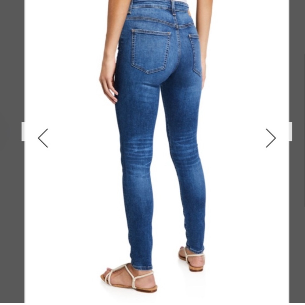 Cqy Denim High Rise Skinny Palme Jeans View 4
